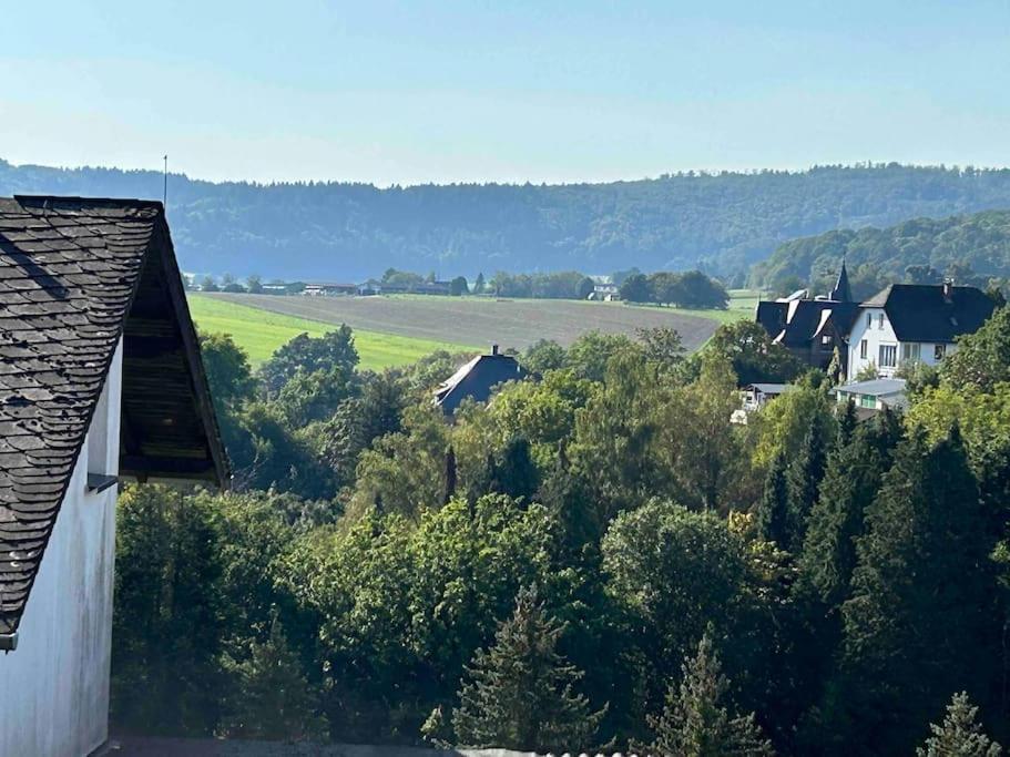 Ferienwohnung Lahntalblick ヴァイブルク エクステリア 写真
