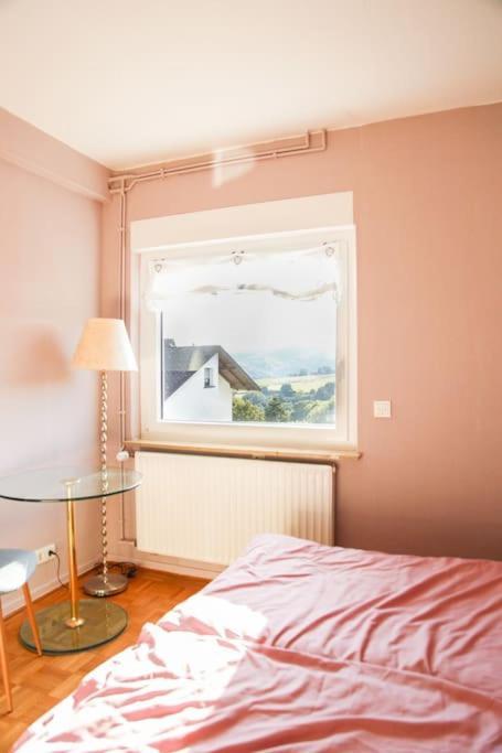 Ferienwohnung Lahntalblick ヴァイブルク エクステリア 写真